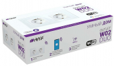 WiFi Умная встраиваемая розетка 2х16А